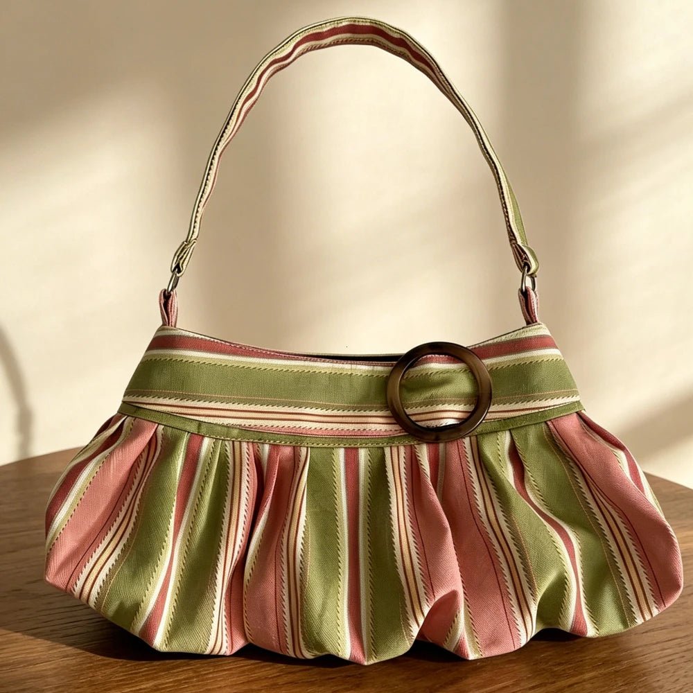 Sac porté épaule rayé Sophia
