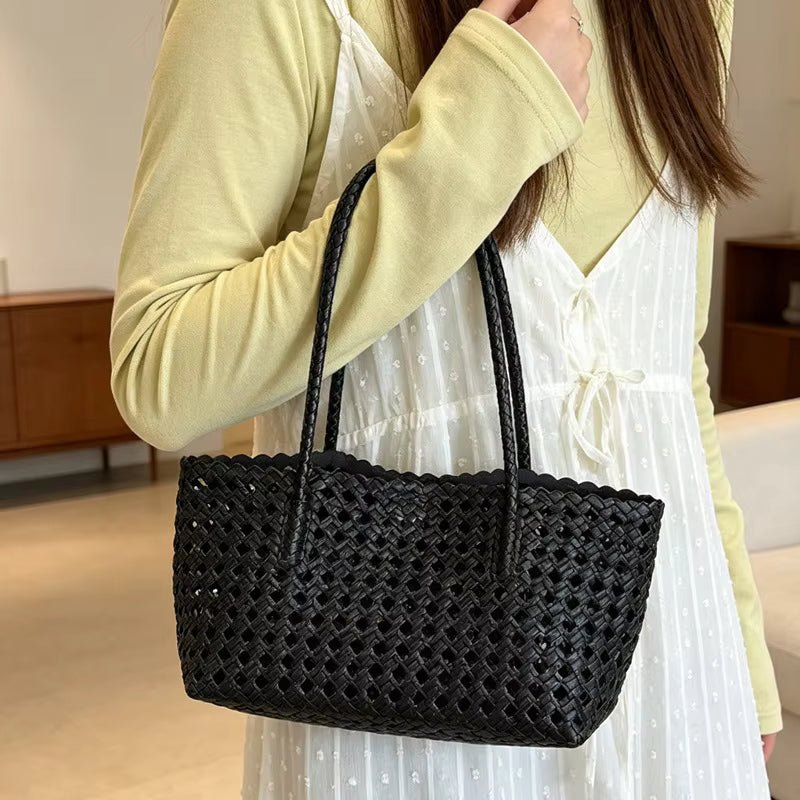 Sac bandoulière tressé Sophia