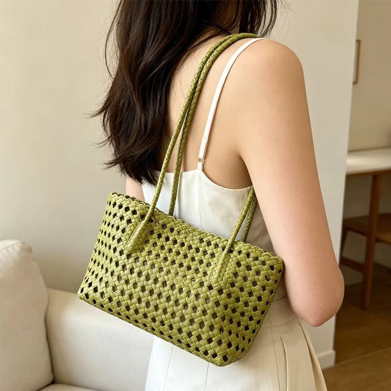 Sac bandoulière tressé Sophia