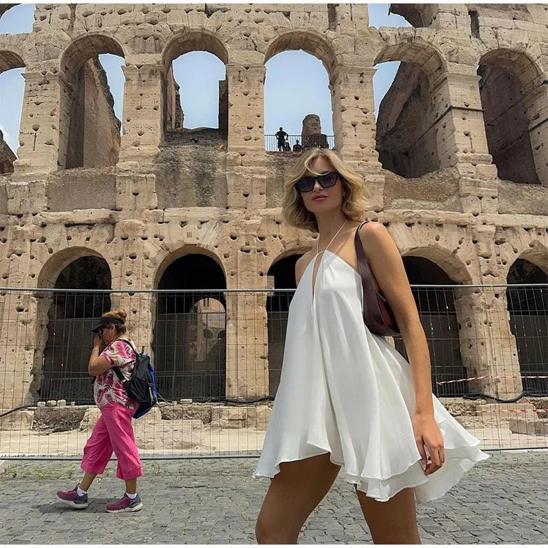 Sophie Halter Mini Dress