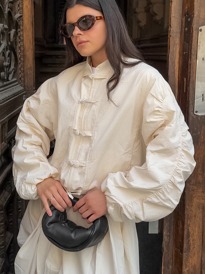 Veste à manches froncées Juno