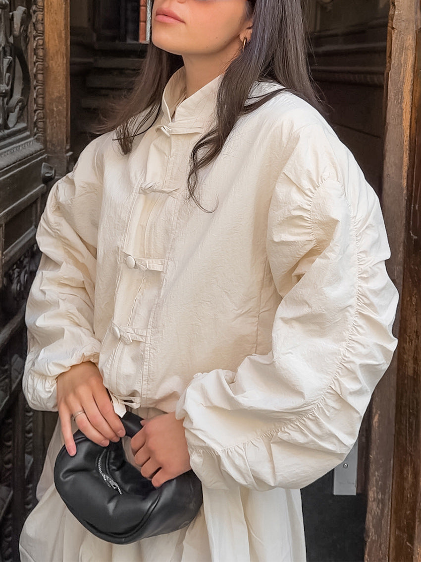 Veste à manches froncées Juno