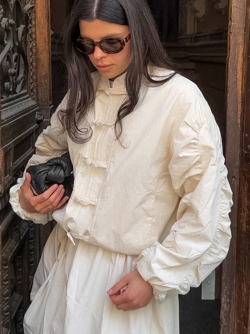 Veste à manches froncées Juno