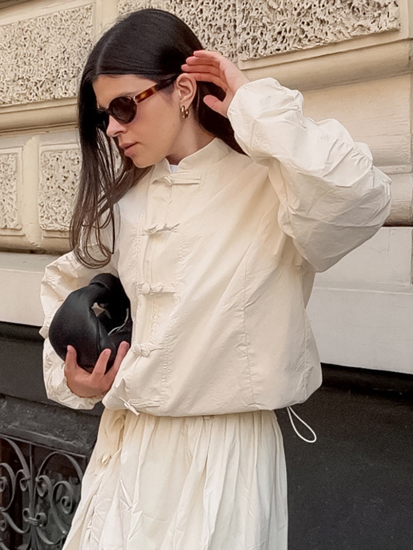 Veste à manches froncées Juno