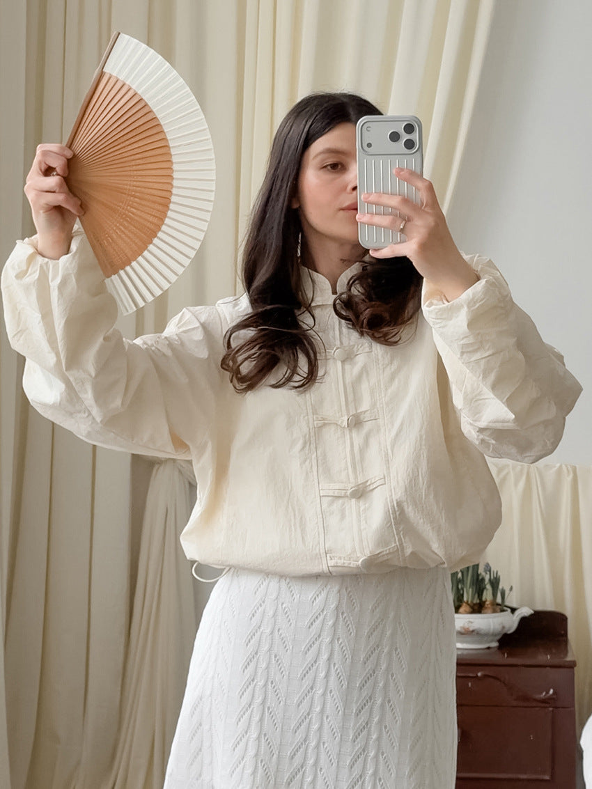 Veste à manches froncées Juno
