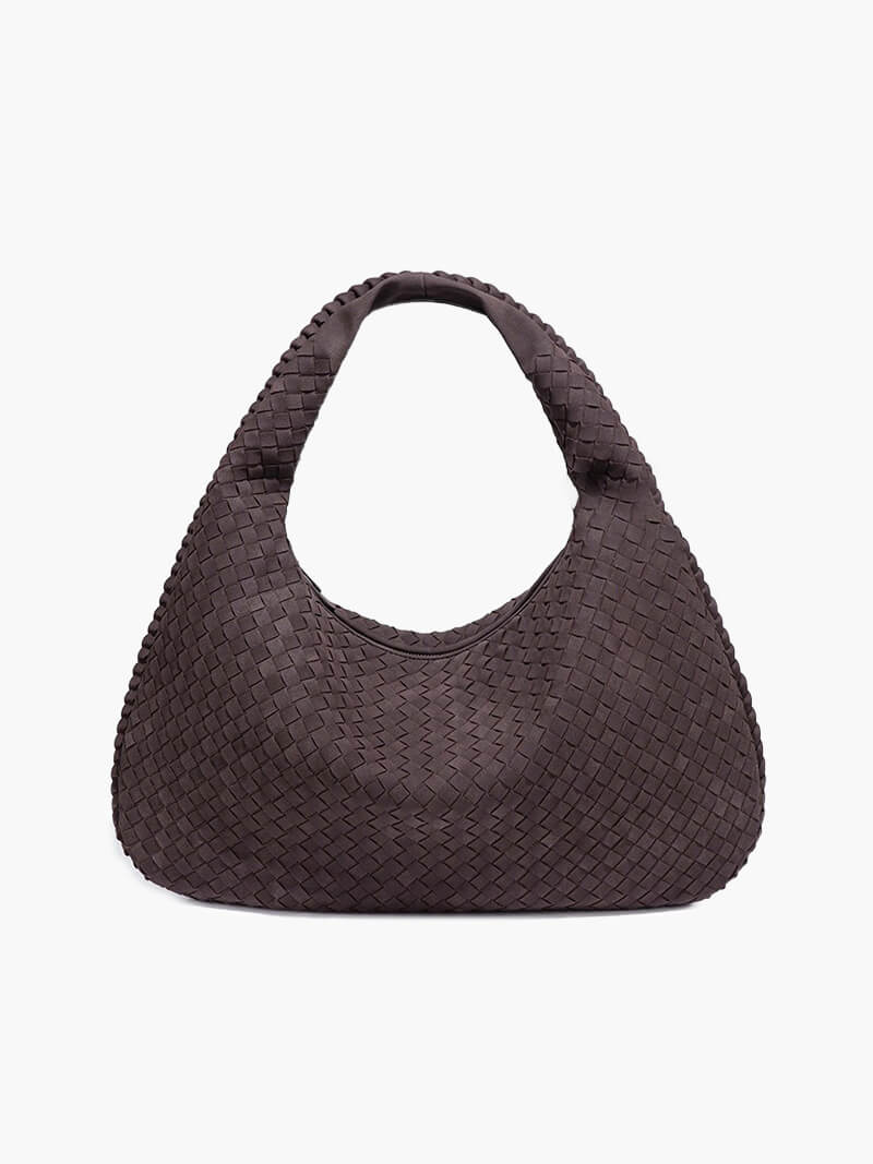 Sac en daim tressé XL