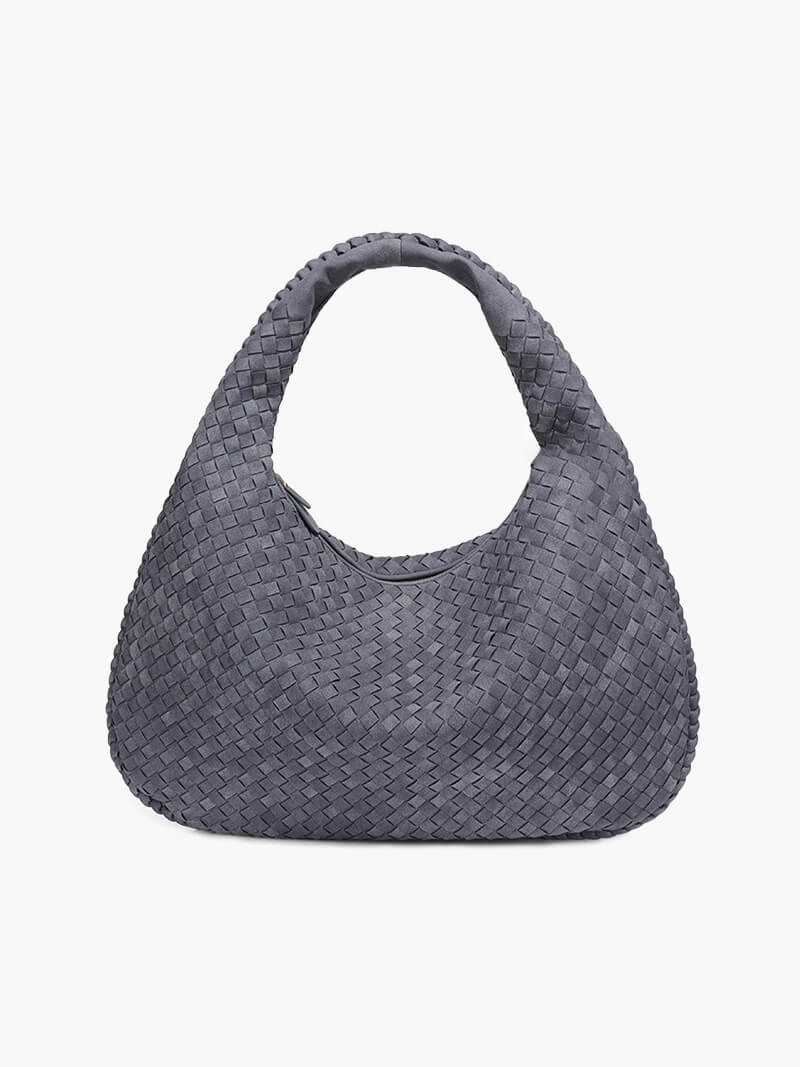 Sac en daim tressé XL