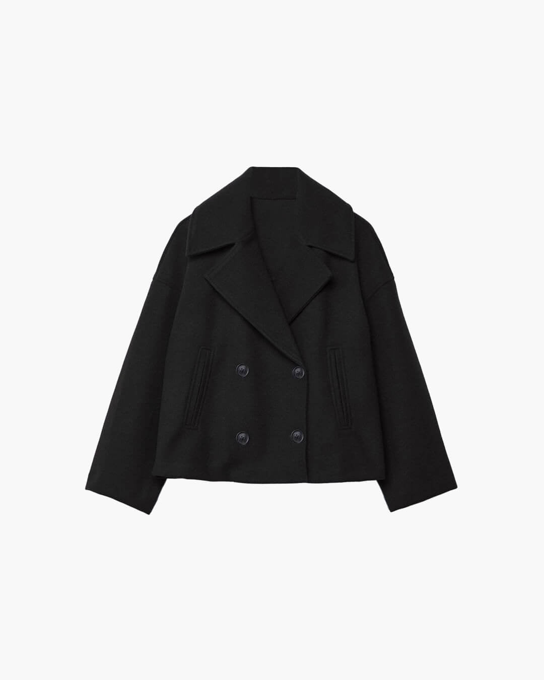 Suzane Short Double-Breasted Coat