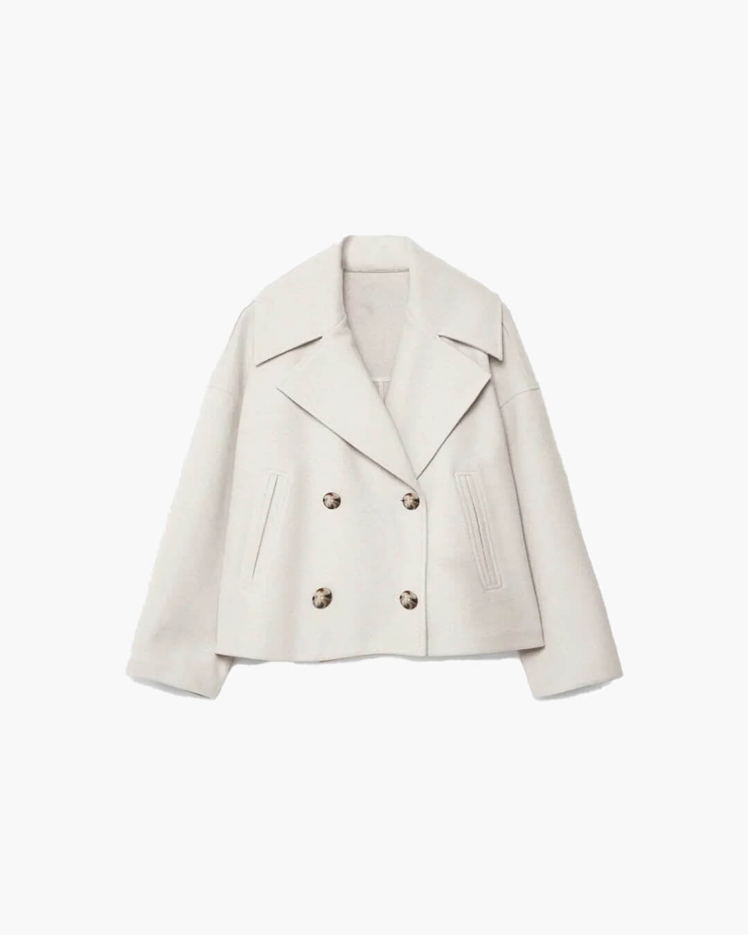 Suzane Short Double-Breasted Coat