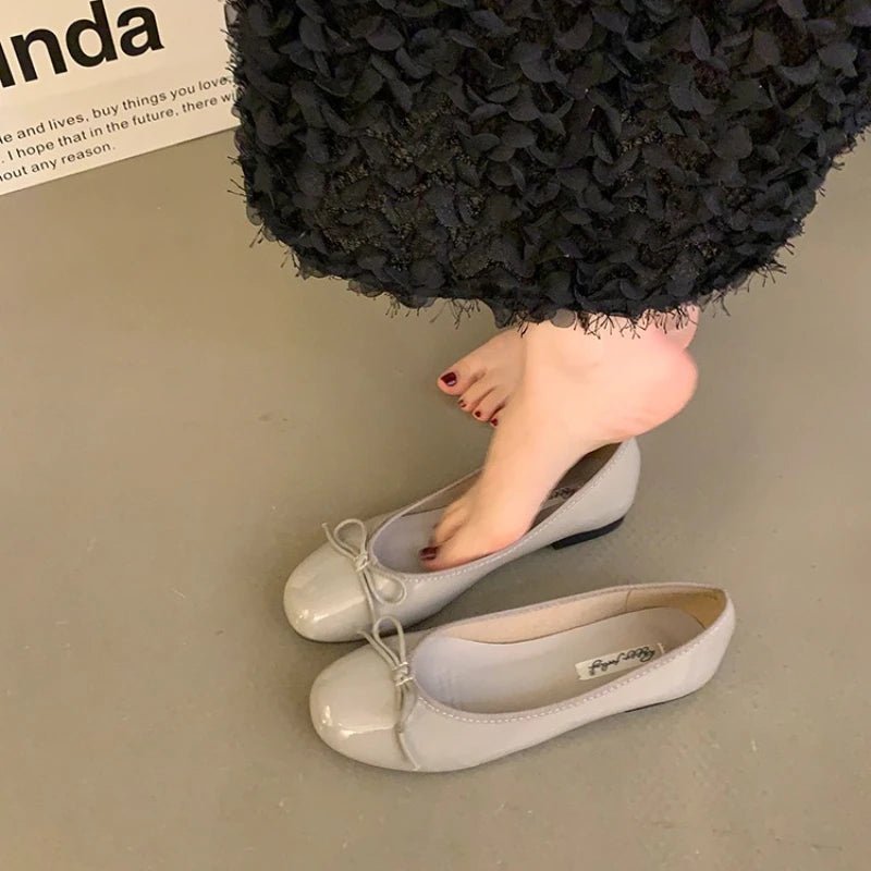 Ballerines à nœud Suzette