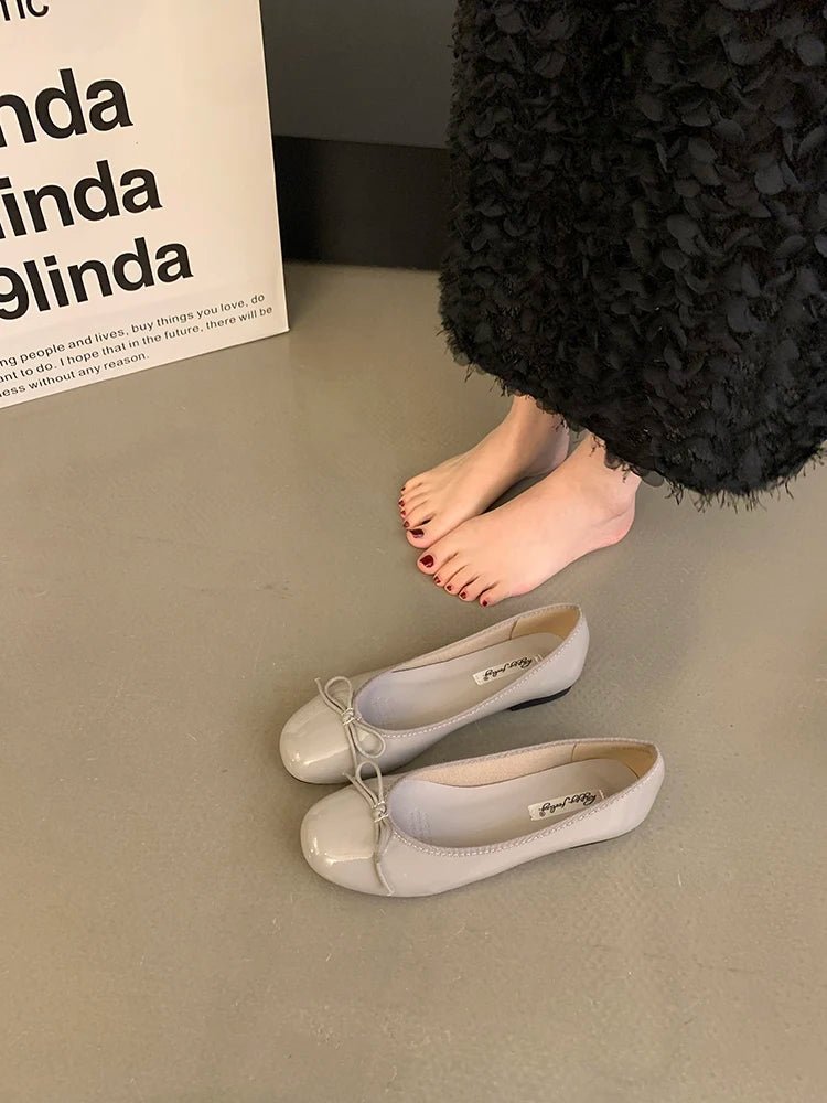 Ballerines à nœud Suzette