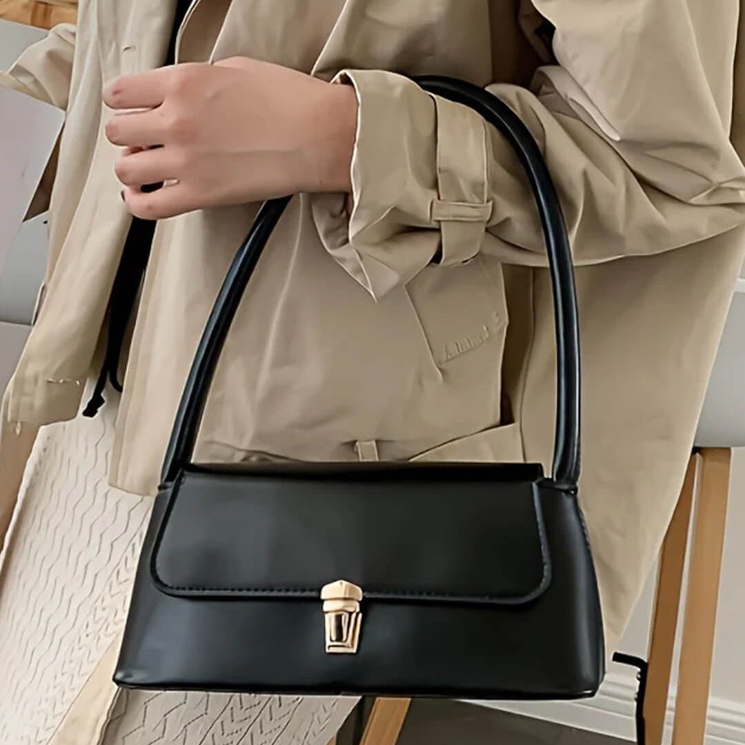 Sac porté épaule en cuir Tally