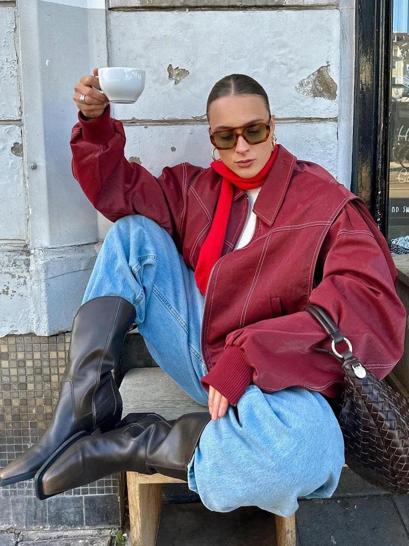 Blouson aviateur Tina
