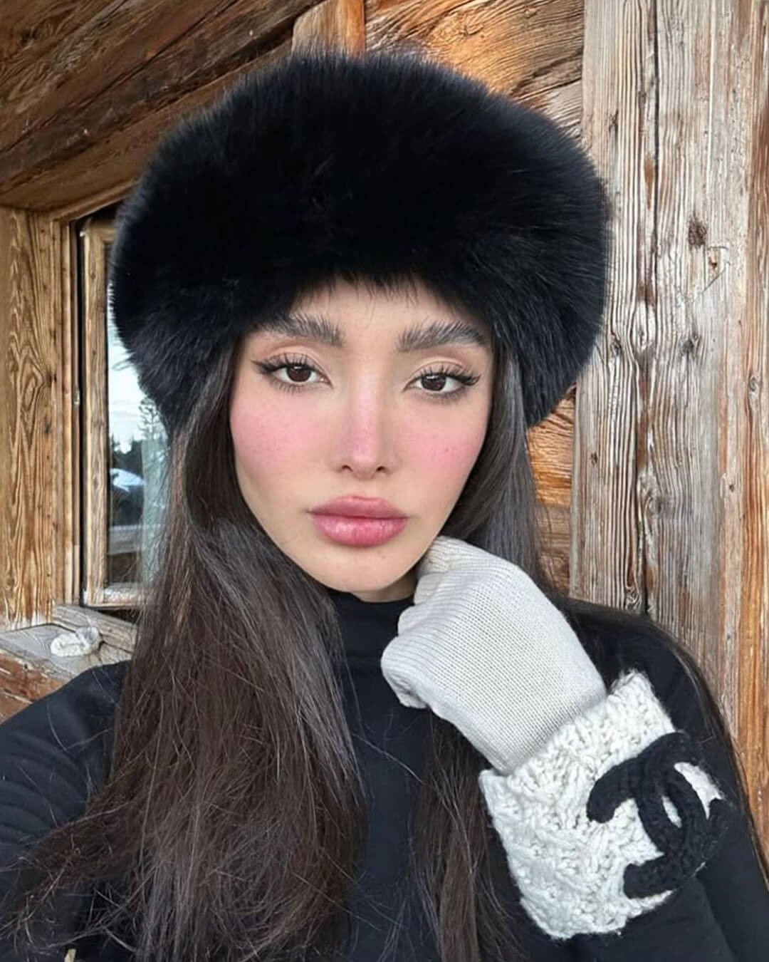 Chapeau en fausse fourrure Tracy