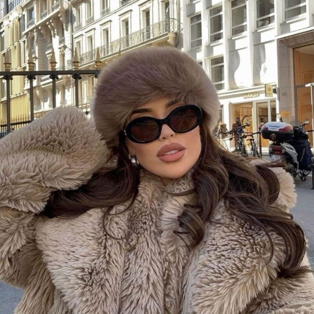 Chapeau en fausse fourrure Tracy