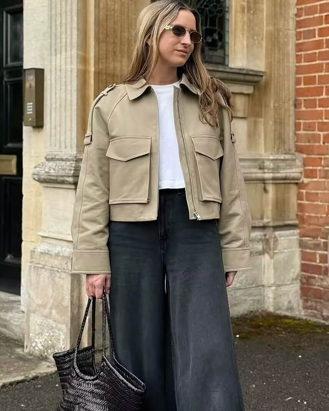 Veste courte Valeria à poches