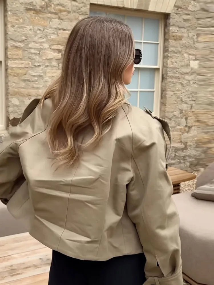 Veste courte Valeria à poches
