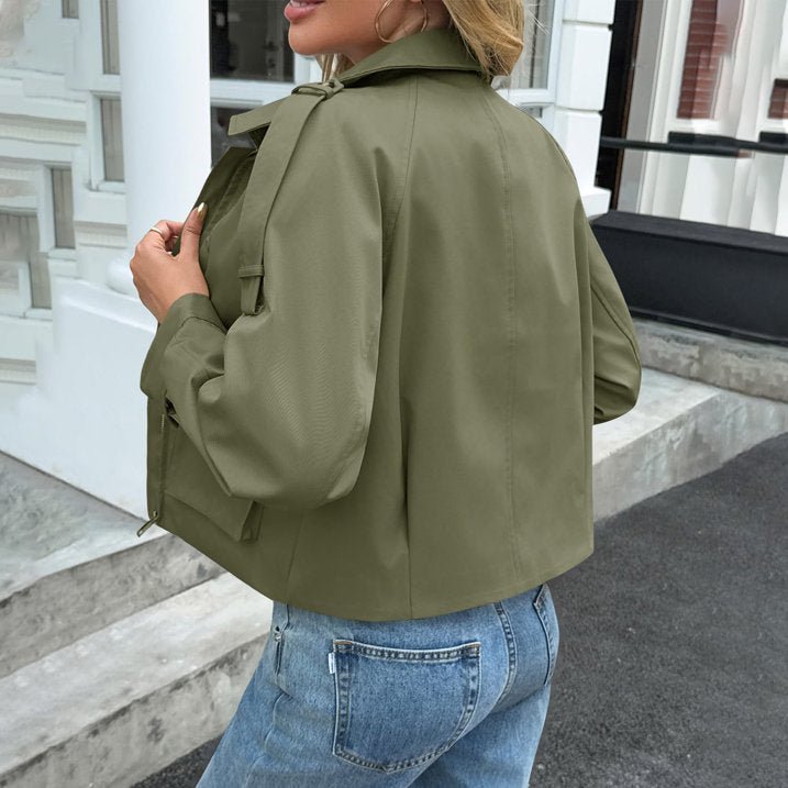 Veste courte Valeria à poches