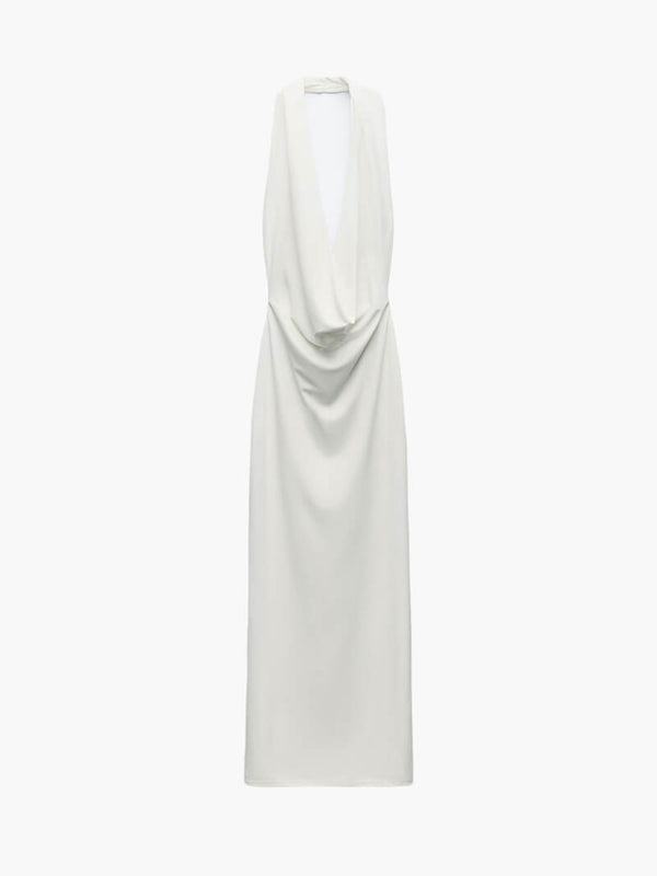 Robe longue Venice à décolleté V plongeant