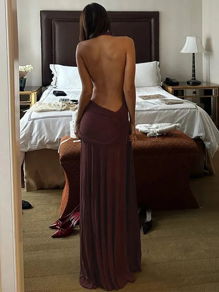 Robe bandage Verena à décolleté en V plongeant
