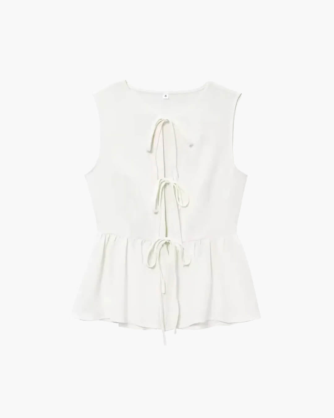 Ensemble Vianne avec gilet à nouer sur le devant et pantalon