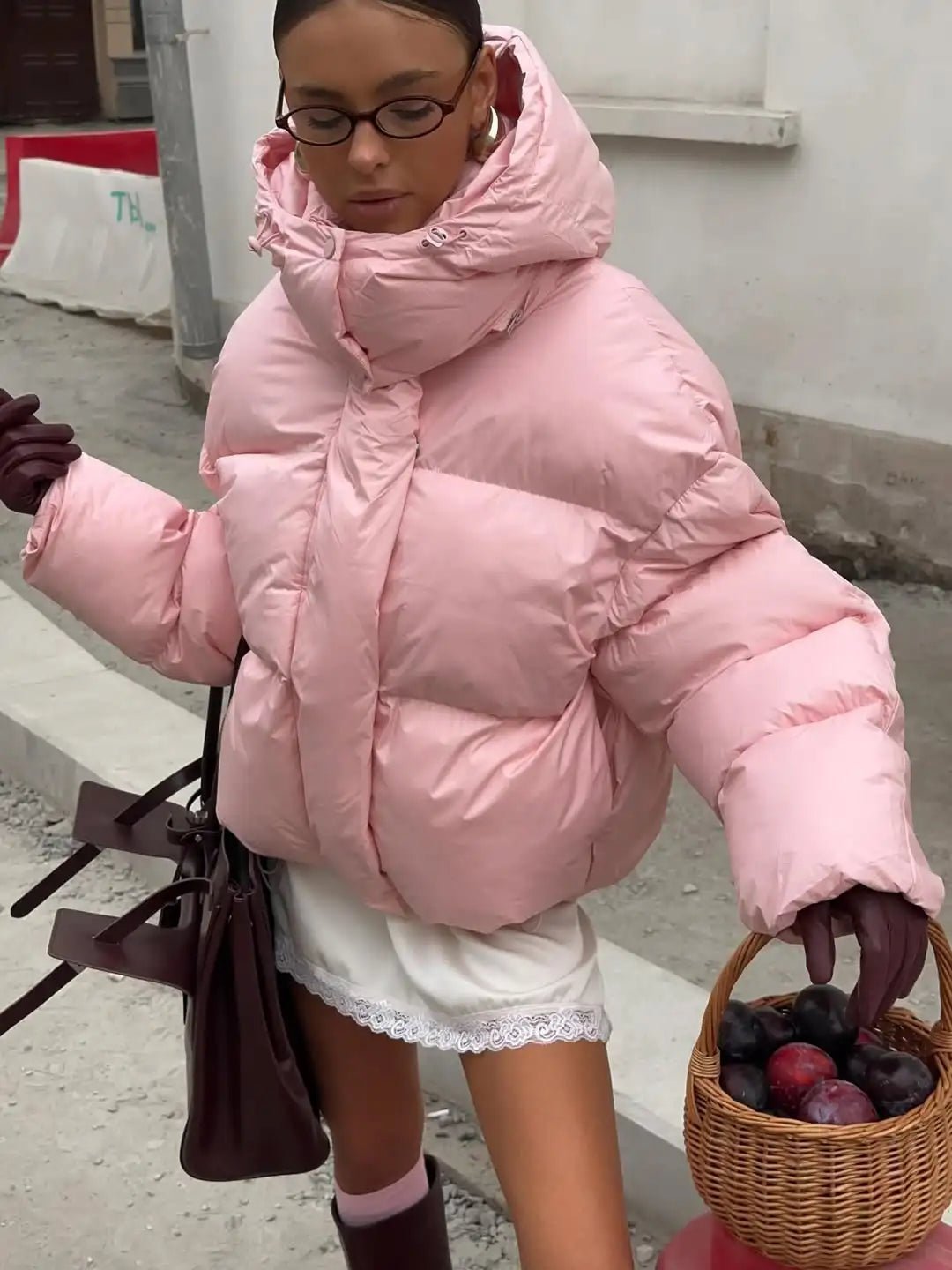 Doudoune à capuche Vina