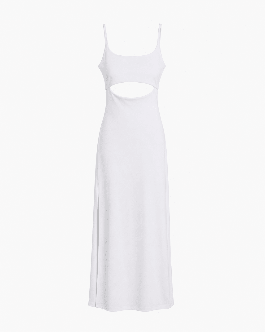 Robe violette dos nu à bretelles
