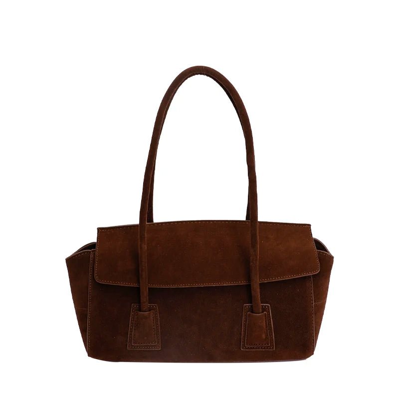 Yara Sequined Faux Suede Tote Bag