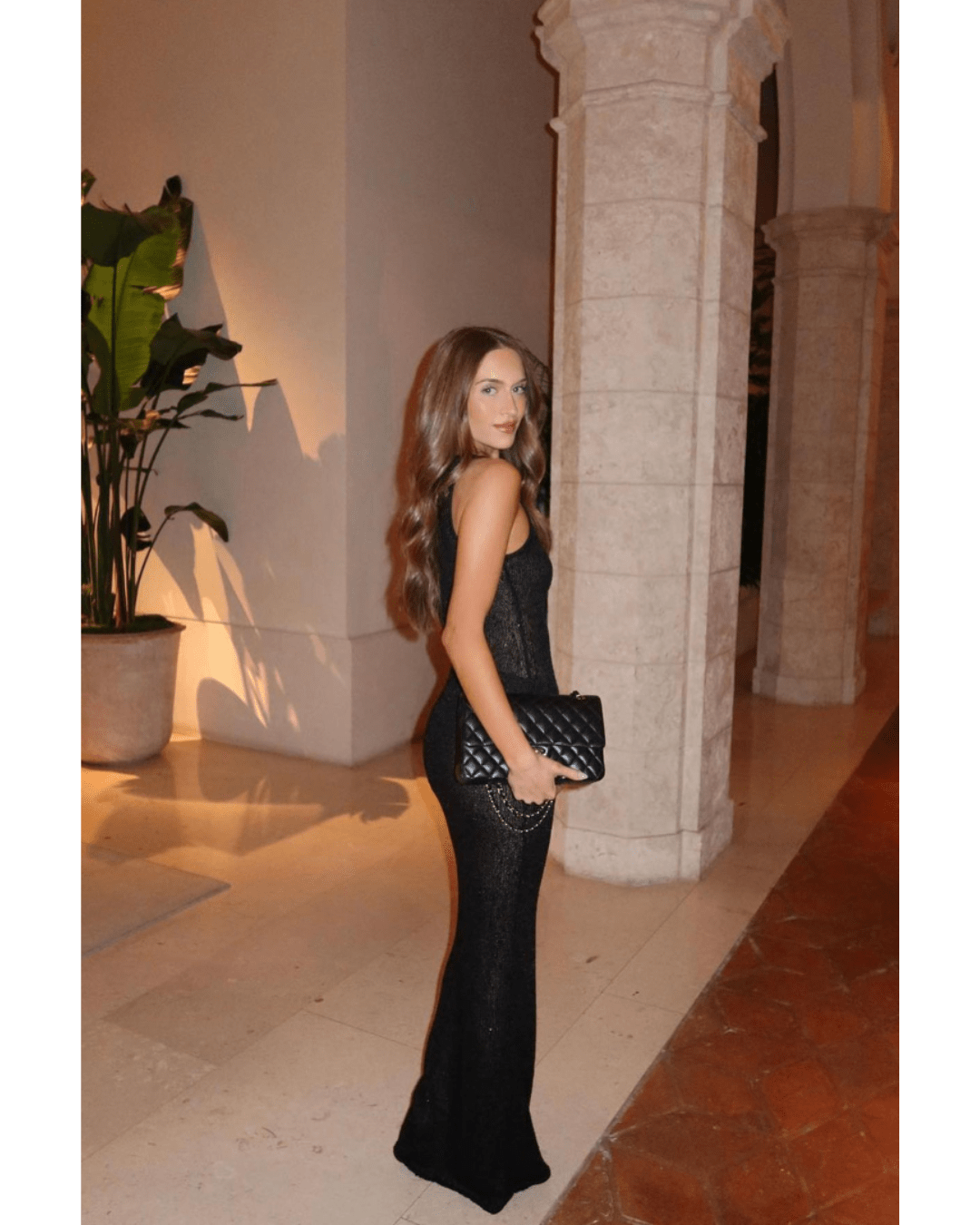 Zenaya Sequined Sheer Maxi Dress