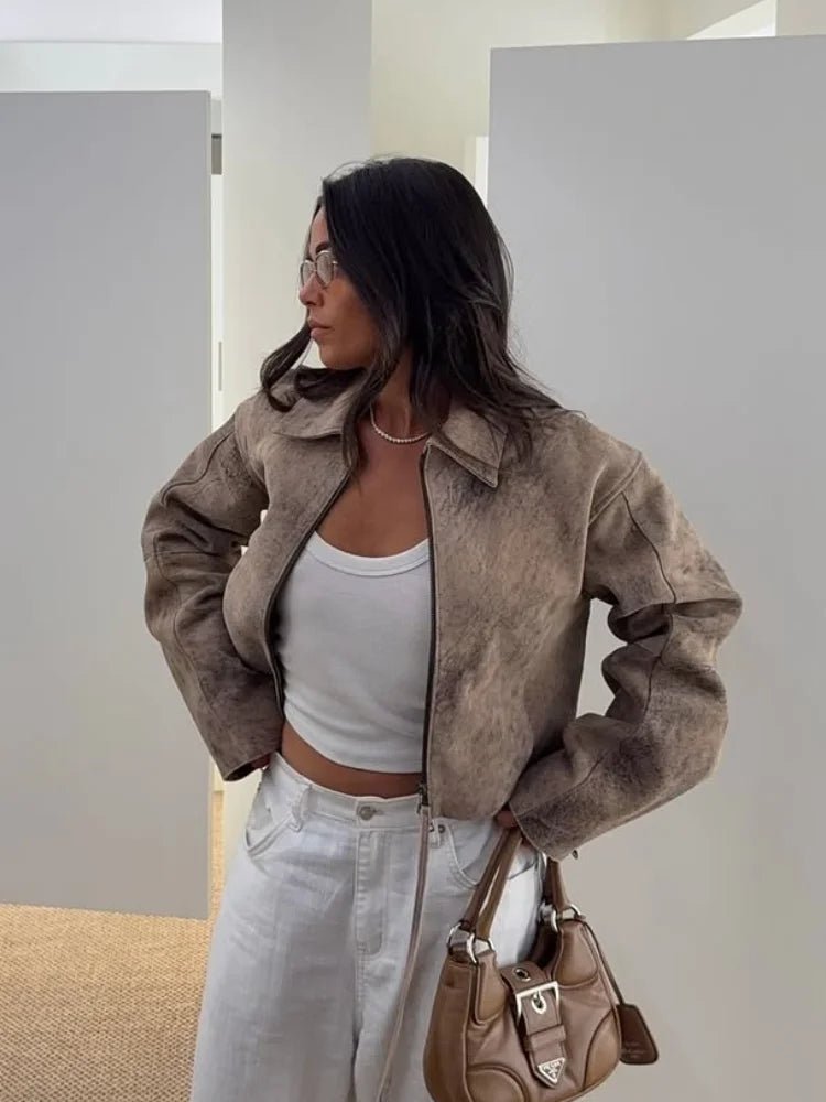 Blouson aviateur tie-dye Ziva