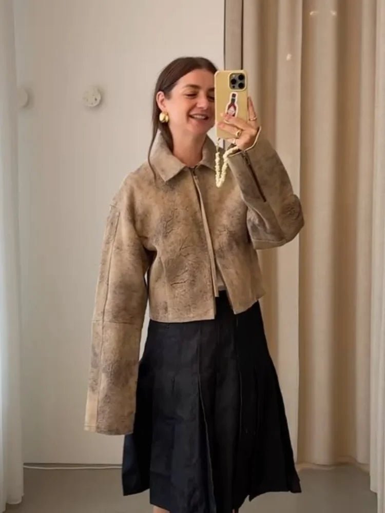 Blouson aviateur tie-dye Ziva