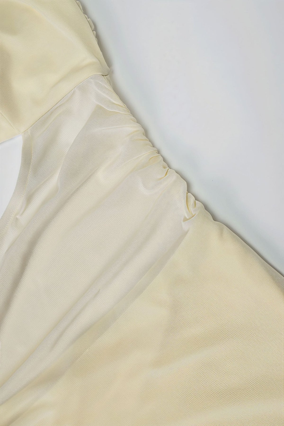 Robe longue deux pièces à taille ajourée Zoe