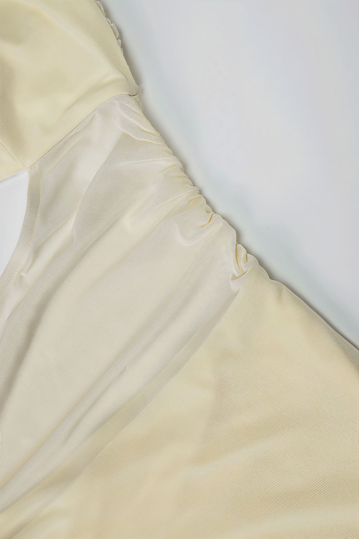 Robe longue deux pièces à taille ajourée Zoe
