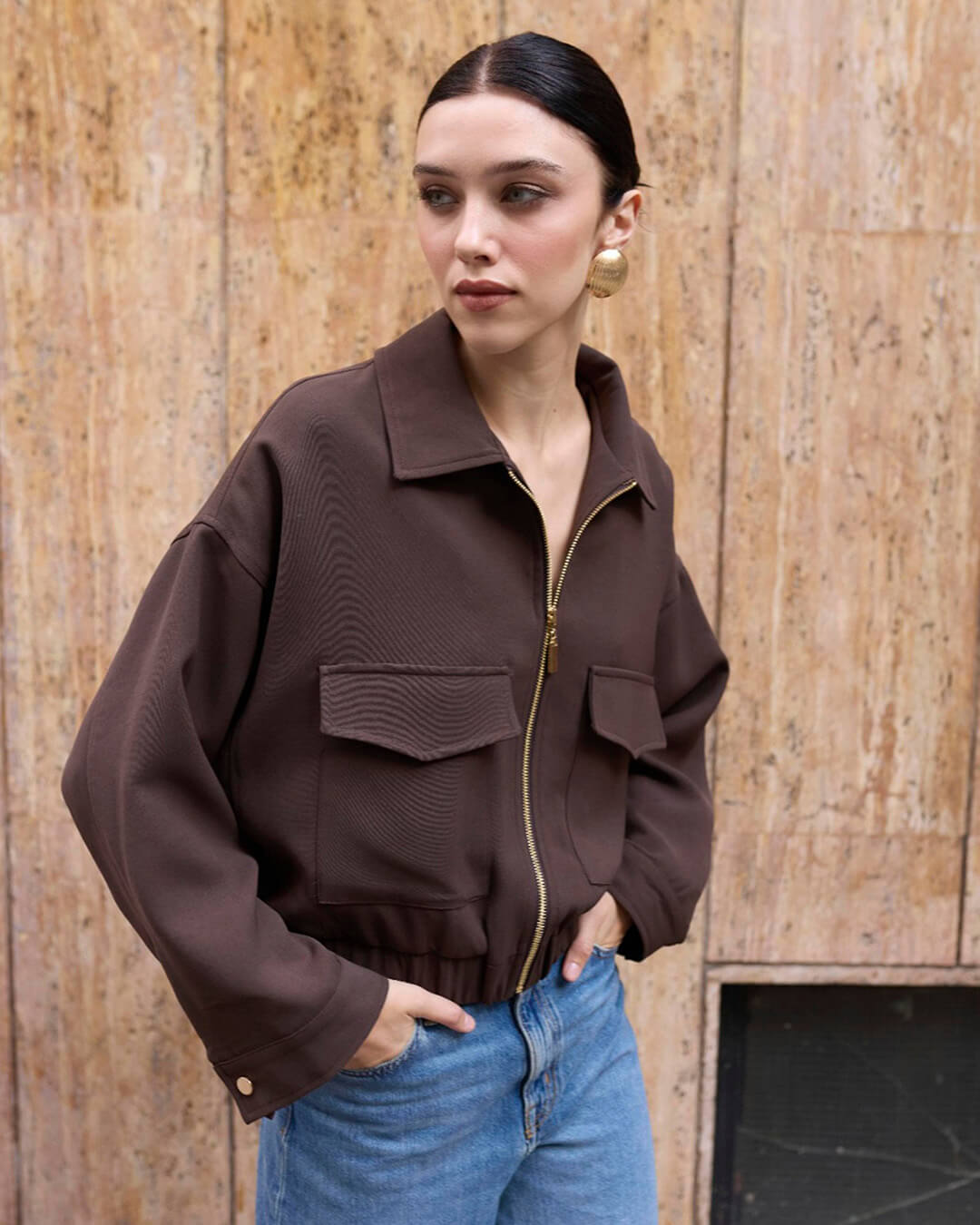 Veste Zoey zippée à poches