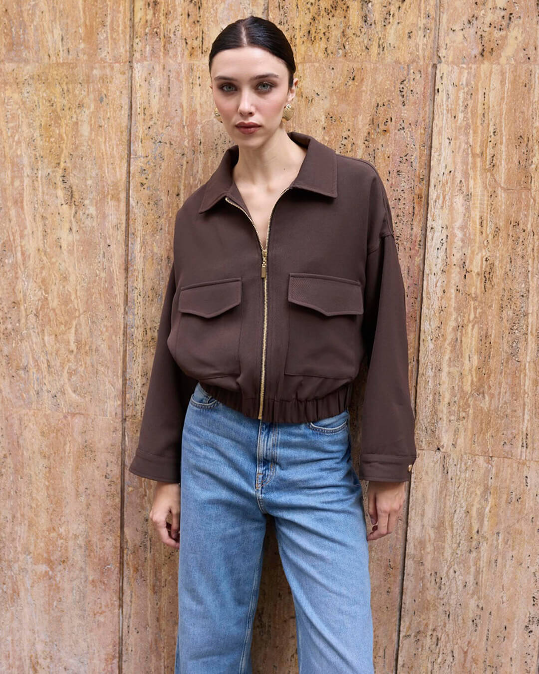 Veste Zoey zippée à poches