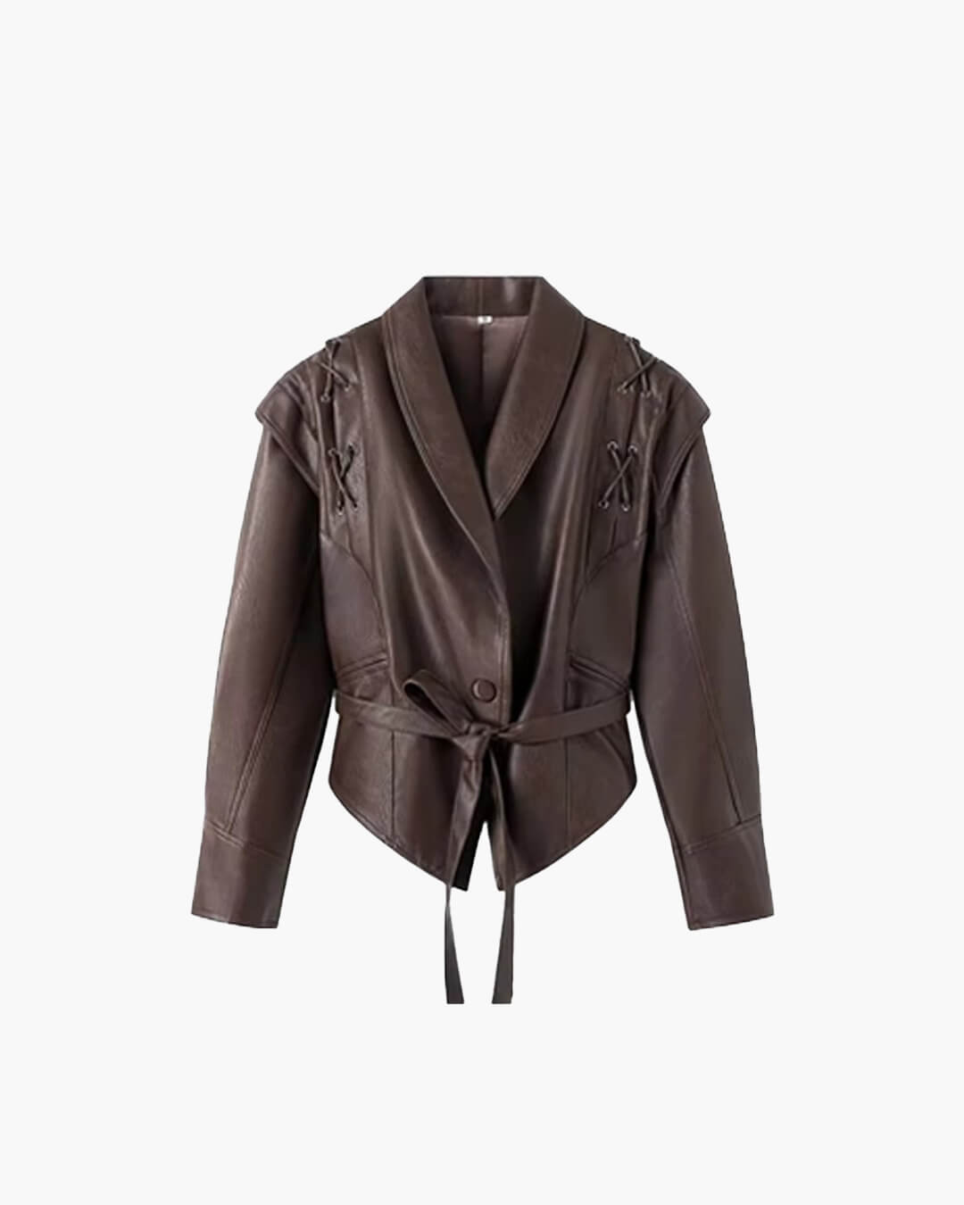 Veste de motard en cuir Zyra