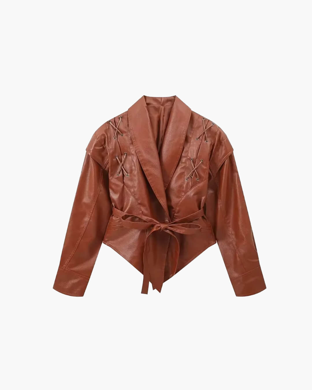 Veste de motard en cuir Zyra
