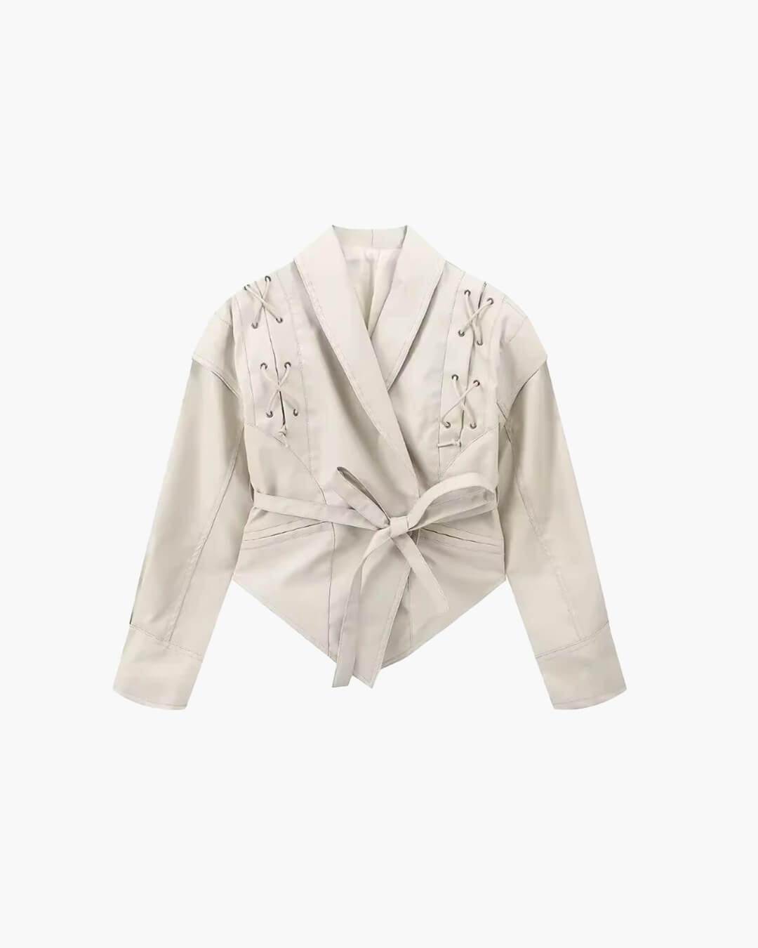 Veste de motard en cuir Zyra